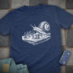 Snail Playing Chess T-Shirt