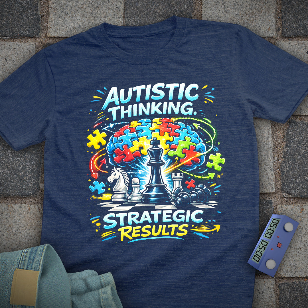 Autistic Thinking Chess T-Shirt
