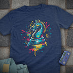 Knight Splash Chess T-Shirt