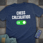 Chess Calculation On T-Shirt