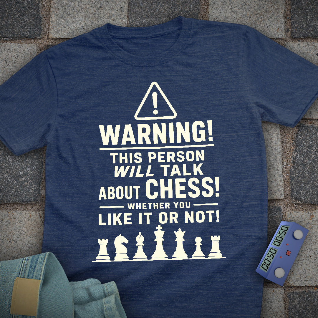 Warning Chess T-Shirt