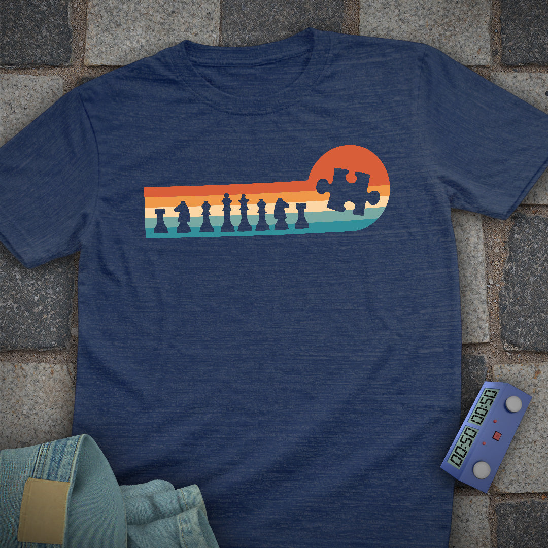 Strip Autism Chess T-Shirt