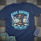 Fork & Find Out Chess T-Shirt