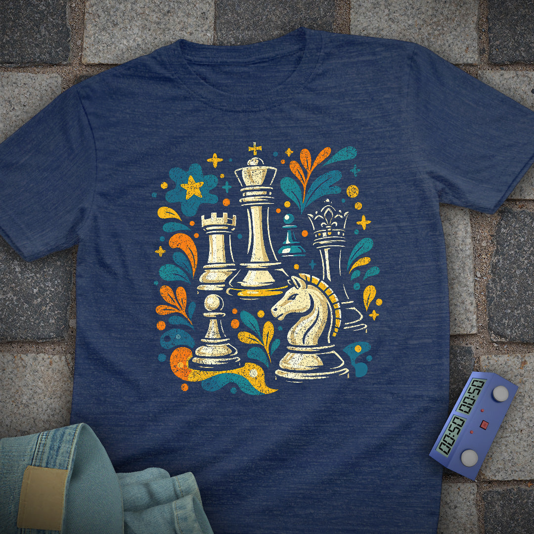 Floral Chess T-Shirt