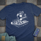 Chimp Playing Chess T-Shirt