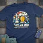 Beer Retro Chess T-Shirt