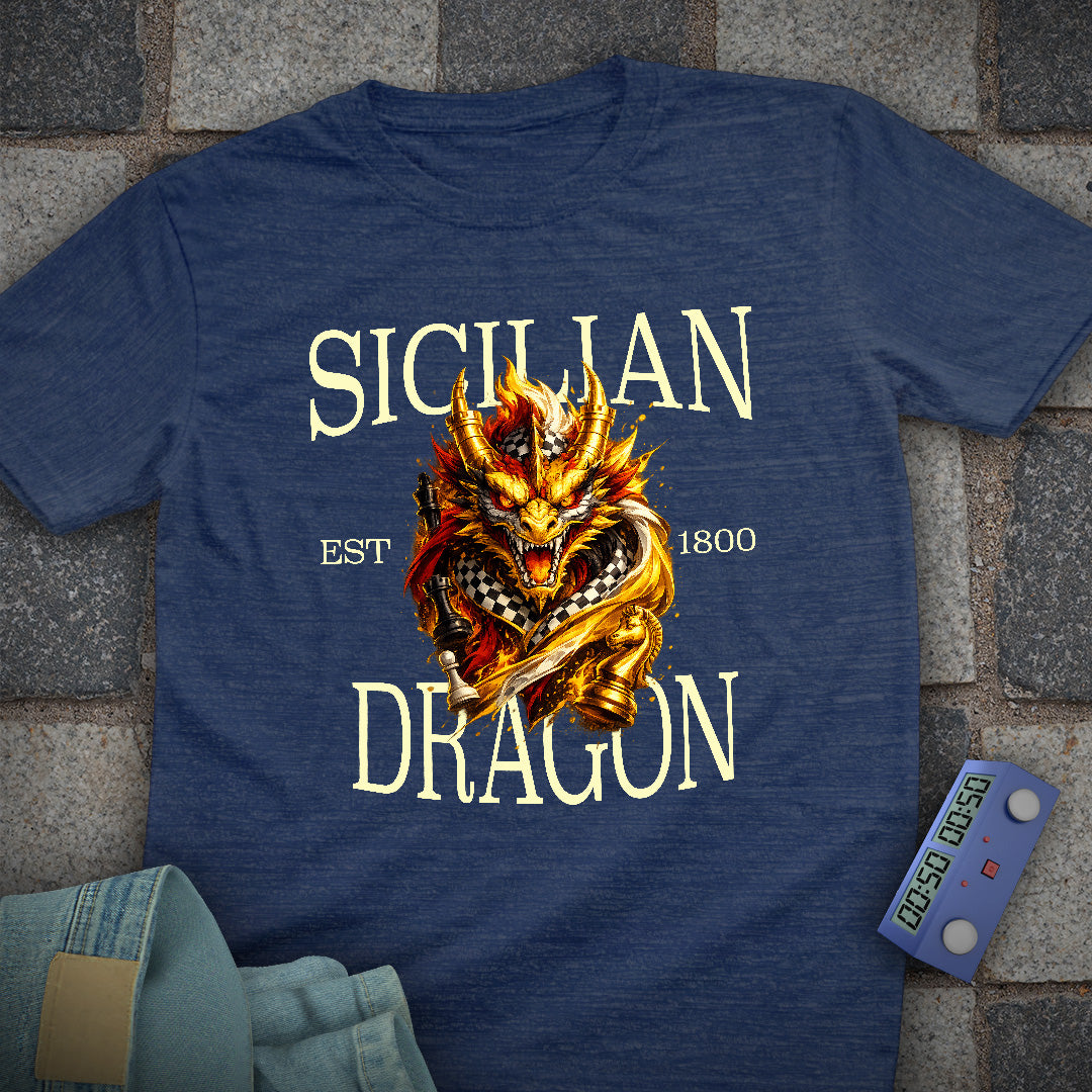 Sicilian Dragon Chess T-Shirt