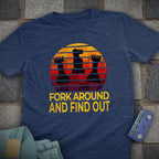 Fork Find Out Chess T-Shirt