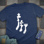 Piece Shadow Chess T-Shirt