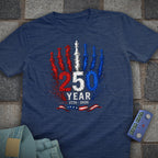 250th Year July 4th Chess T-Shirt
