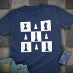 Square Style Chess T-Shirt