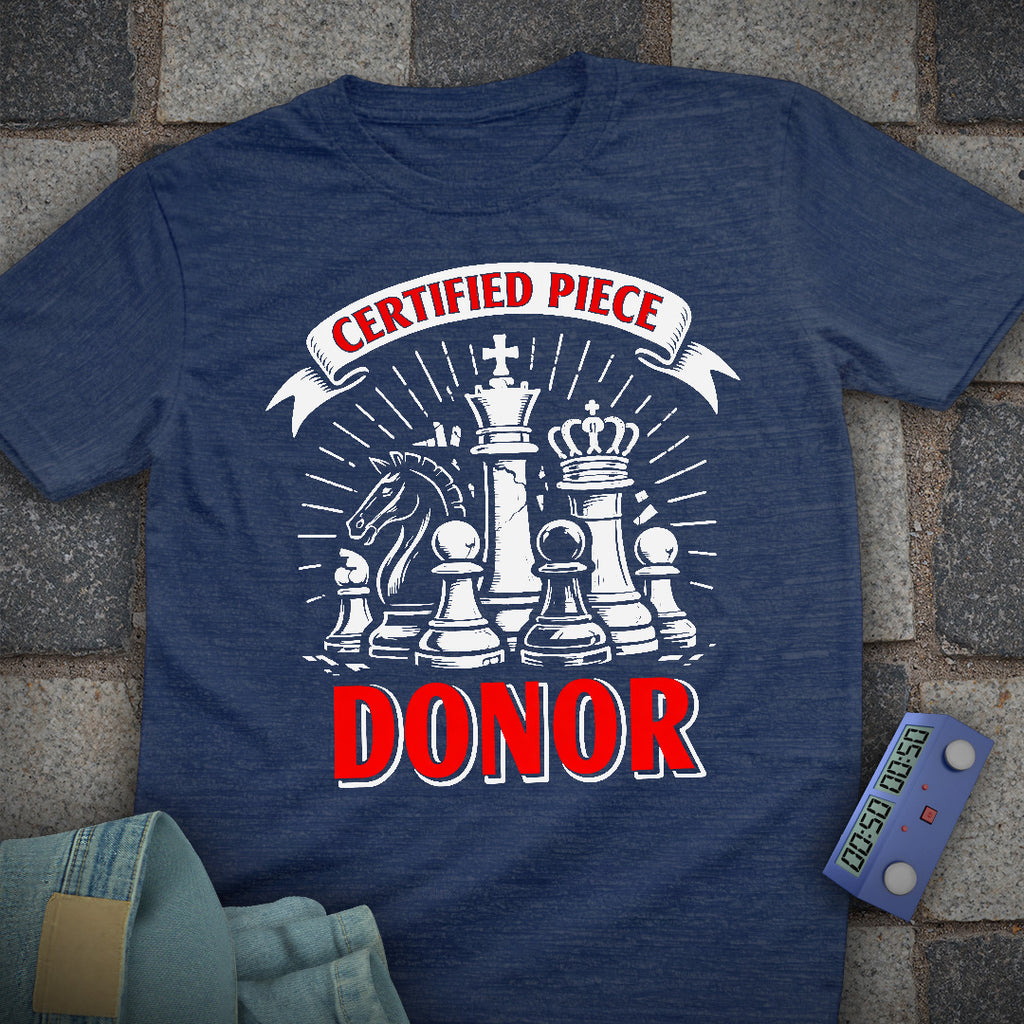 Certified Donor Chess T-Shirt