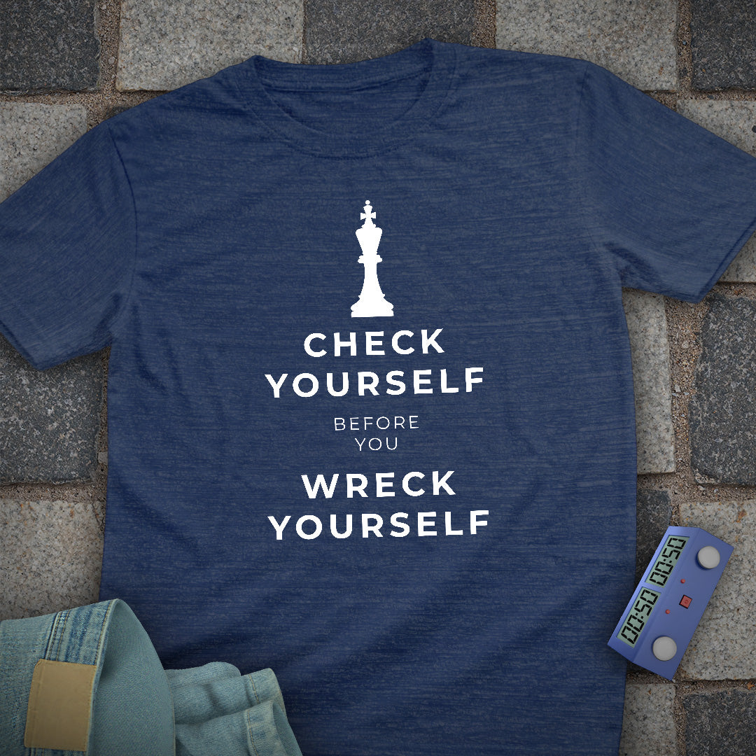 Check Yourself Chess T-Shirt