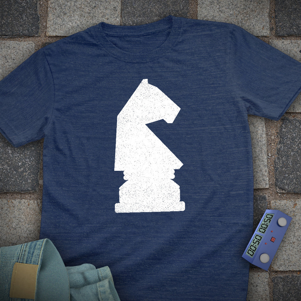 Knight Distressed Chess T-Shirt