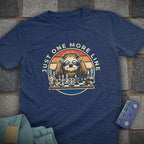 Sloth One Line Chess T-Shirt