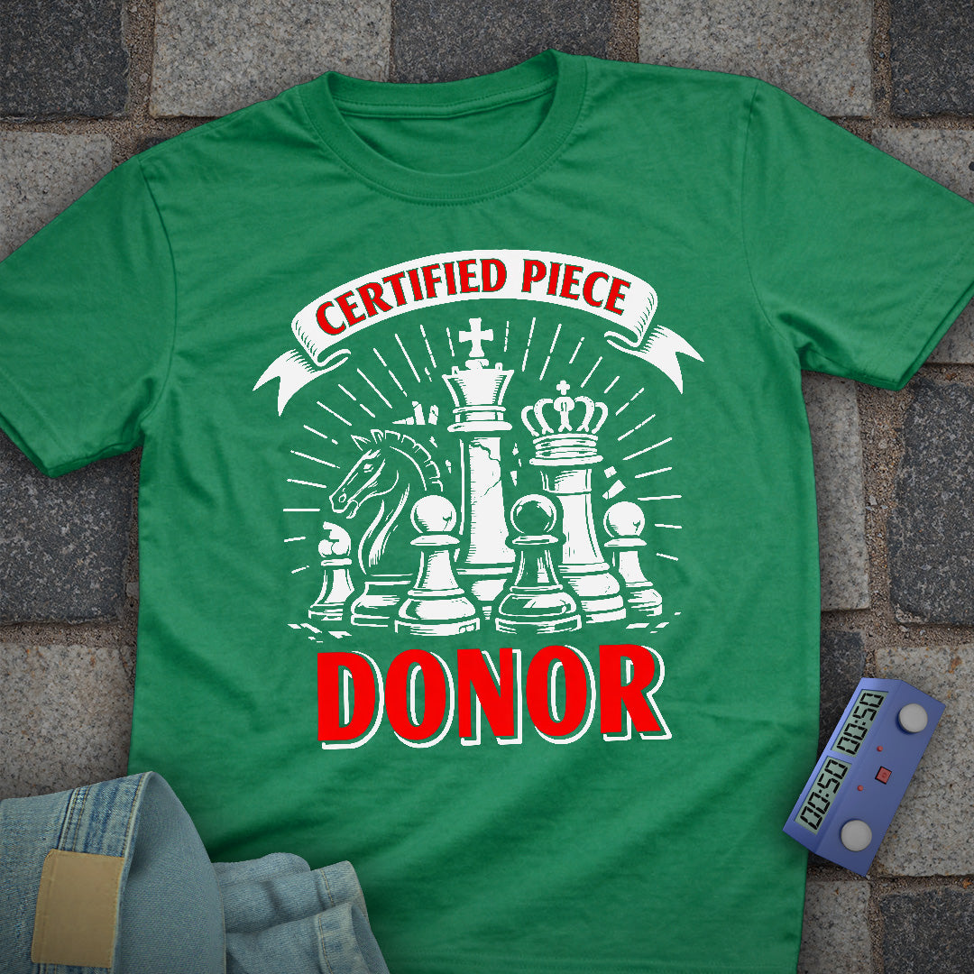 Certified Donor Chess T-Shirt