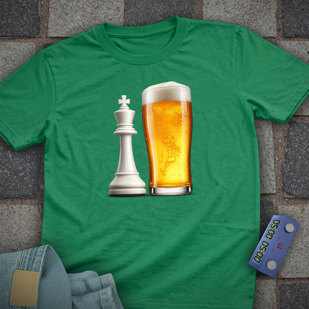 King Beer Chess T-Shirt