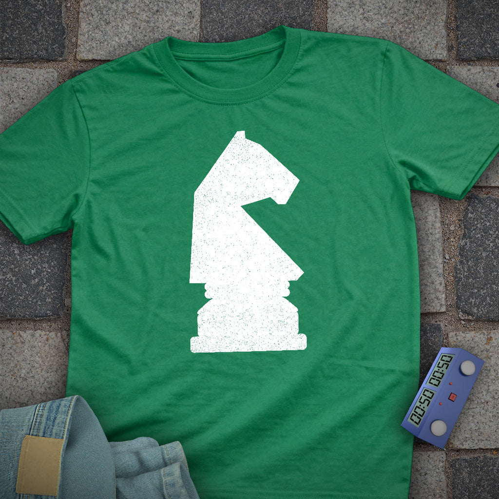 Knight Distressed Chess T-Shirt