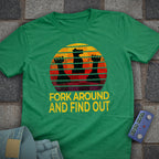 Fork Find Out Chess T-Shirt