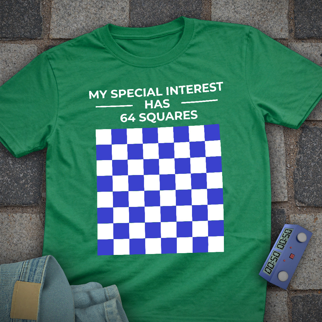 64 Squares Chess T-Shirt