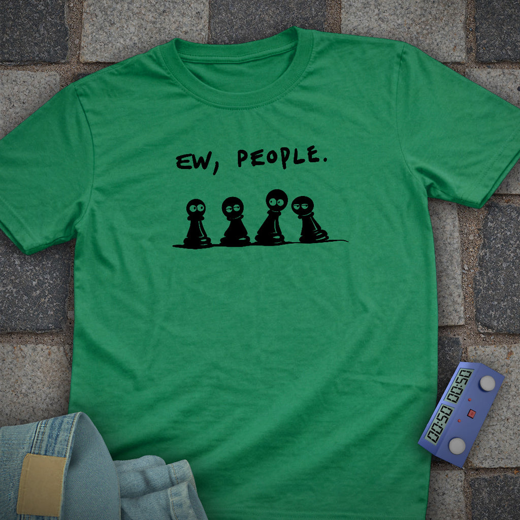 Anti Social Pawns Chess T-Shirt
