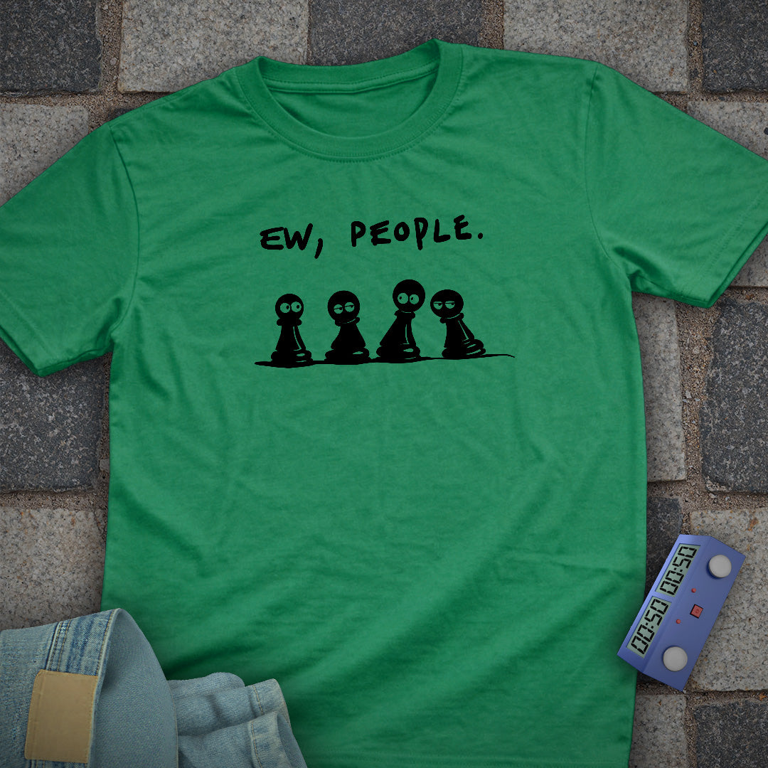 Anti Social Pawns Chess T-Shirt
