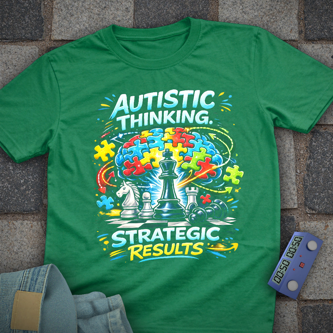 Autistic Thinking Chess T-Shirt