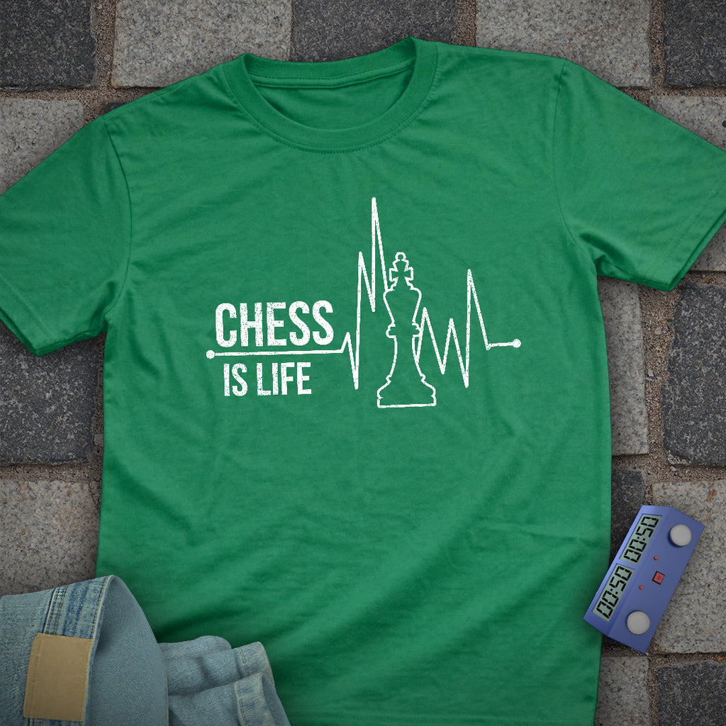 Chess is Life Heart T-Shirt
