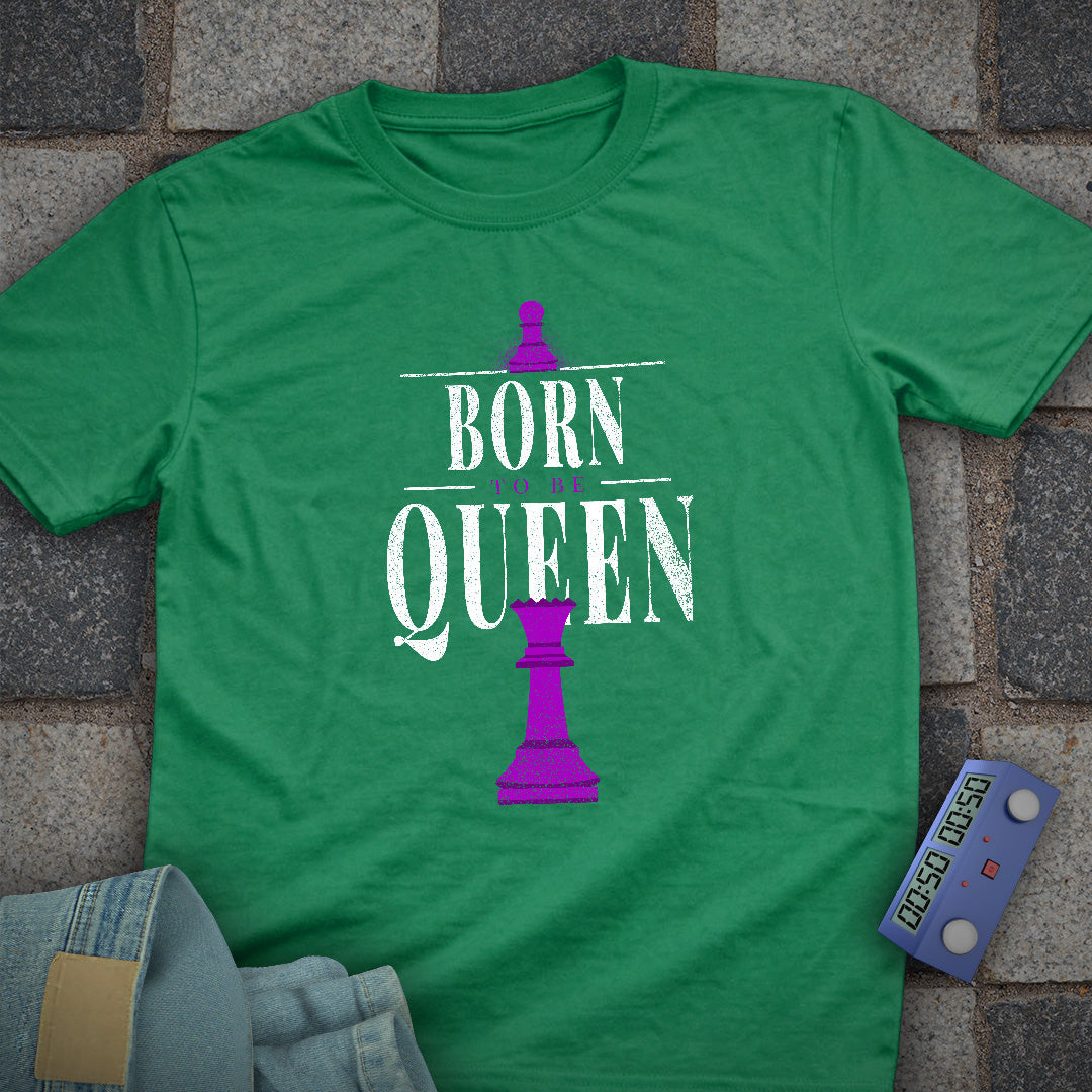 Born To Queen Chess T-Shirt