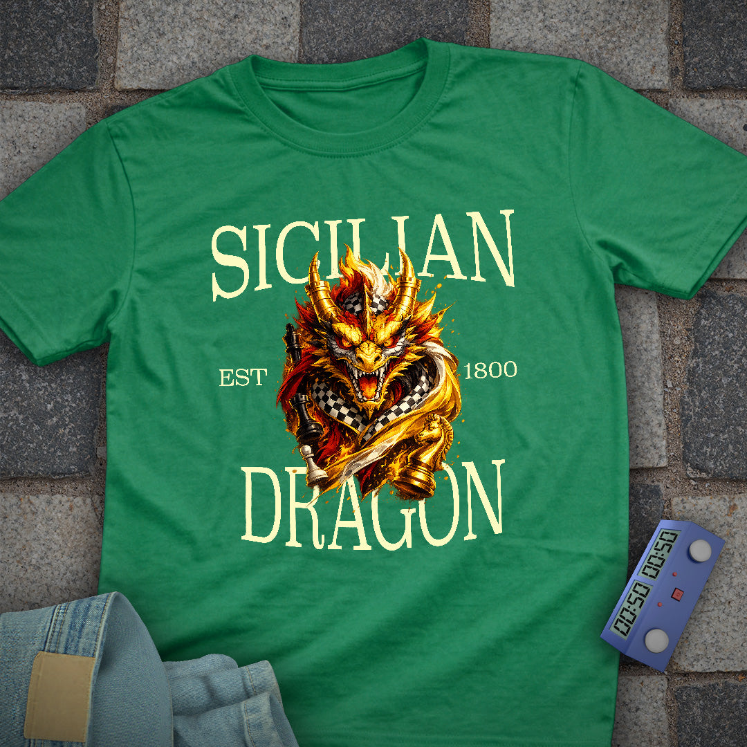 Sicilian Dragon Chess T-Shirt
