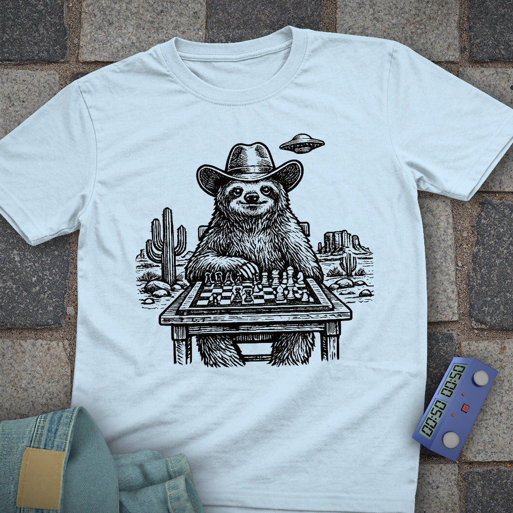 Sloth Chess Western Desert T-Shirt