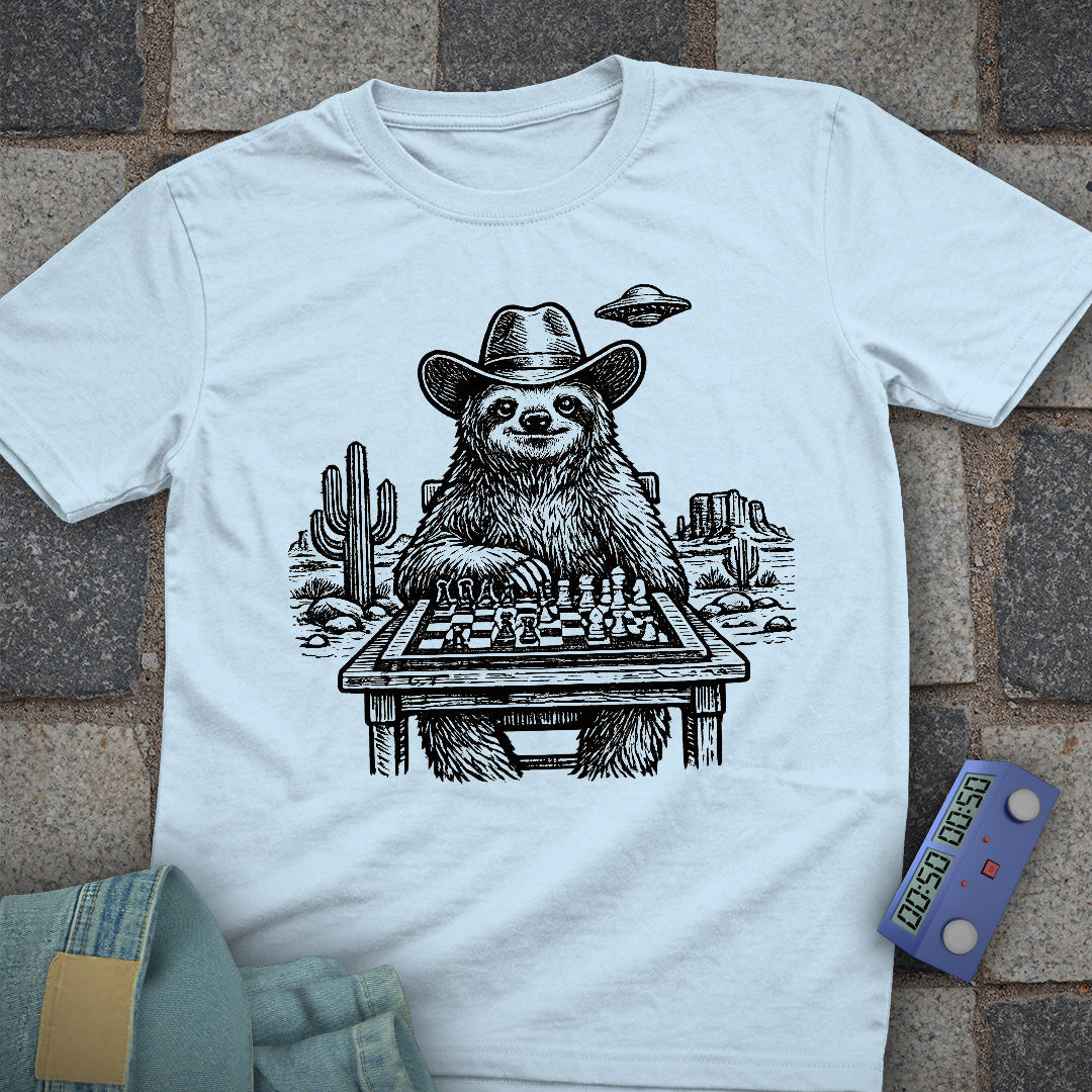 Sloth Chess Western Desert T-Shirt