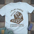 Punching People Chess T-Shirt