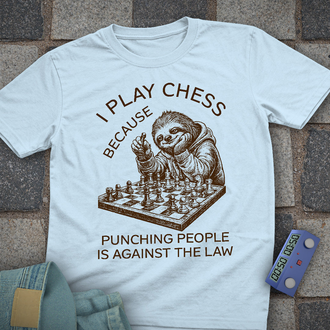 Punching People Chess T-Shirt