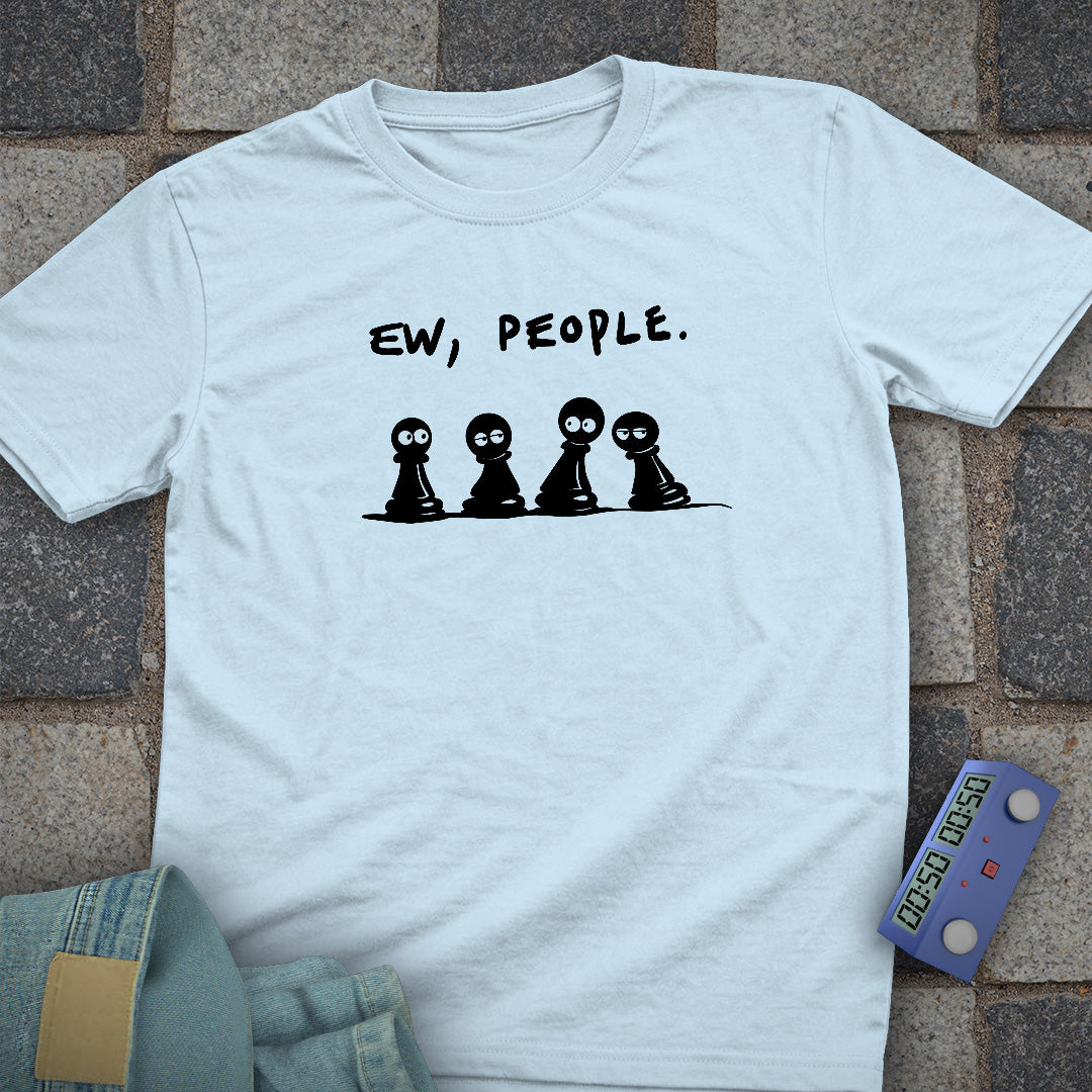 Anti Social Pawns Chess T-Shirt
