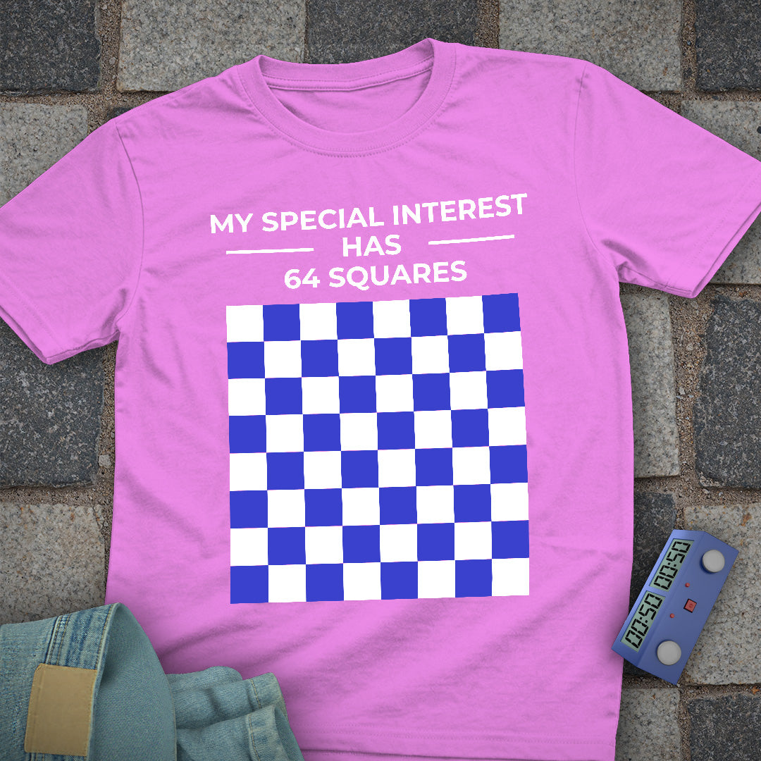 64 Squares Chess T-Shirt