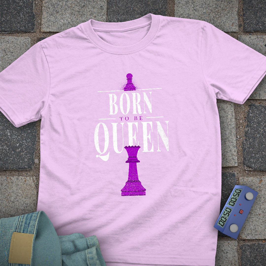 Born To Queen Chess T-Shirt