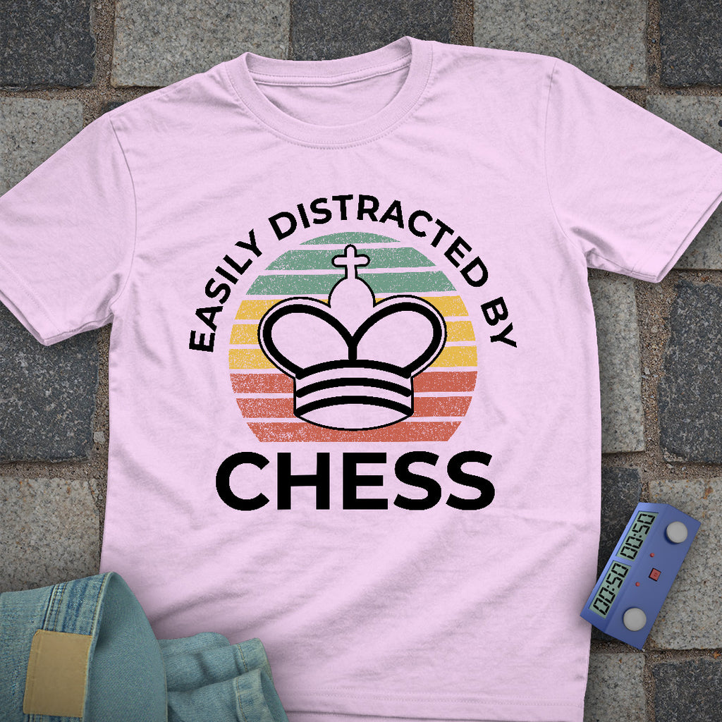 Easily Distracted By Chess T-Shirt