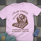 Punching People Chess T-Shirt
