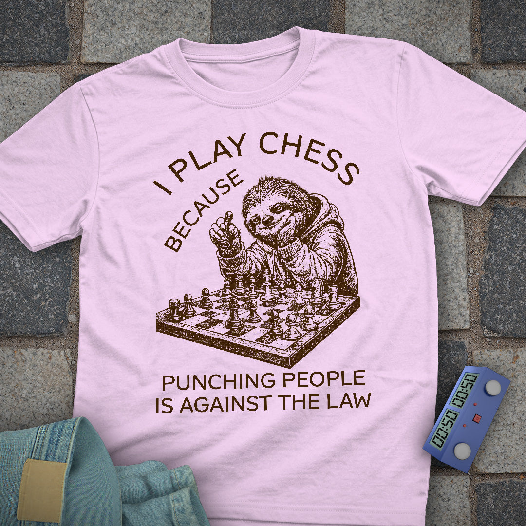 Punching People Chess T-Shirt