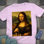 Mona Lisa Chess T-Shirt
