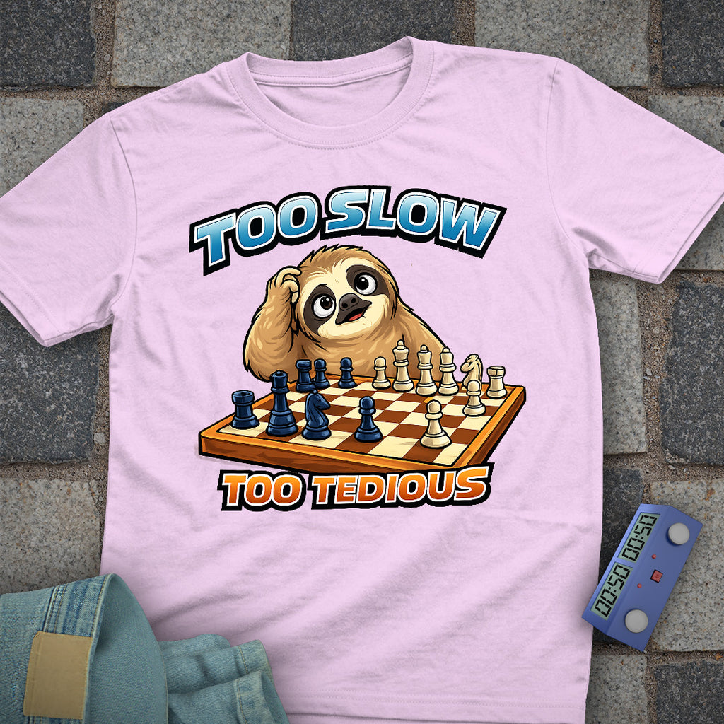 Too Slow, too Tedious Chess T-Shirt