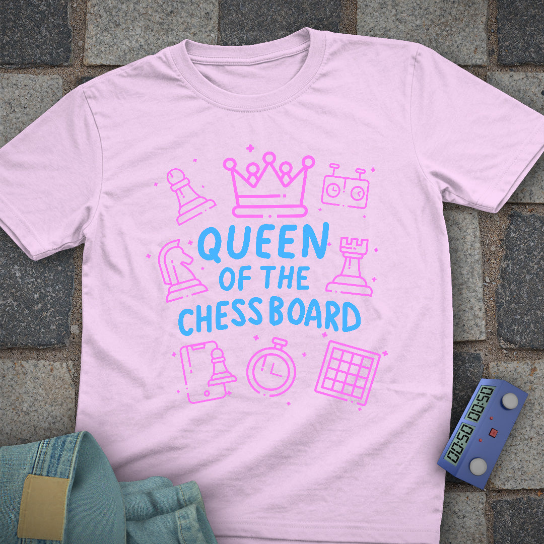 Queen of The Chess Board T-Shirt
