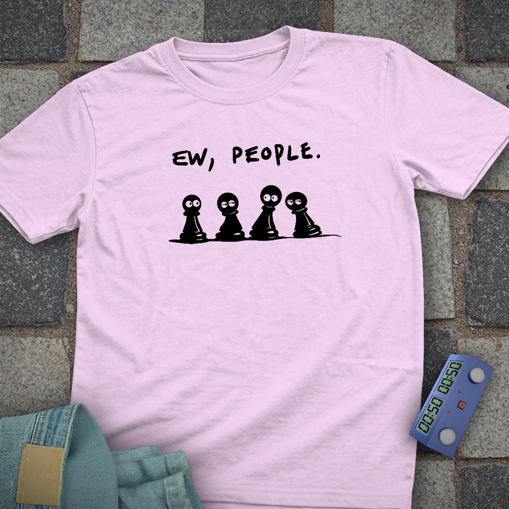 Anti Social Pawns Chess T-Shirt