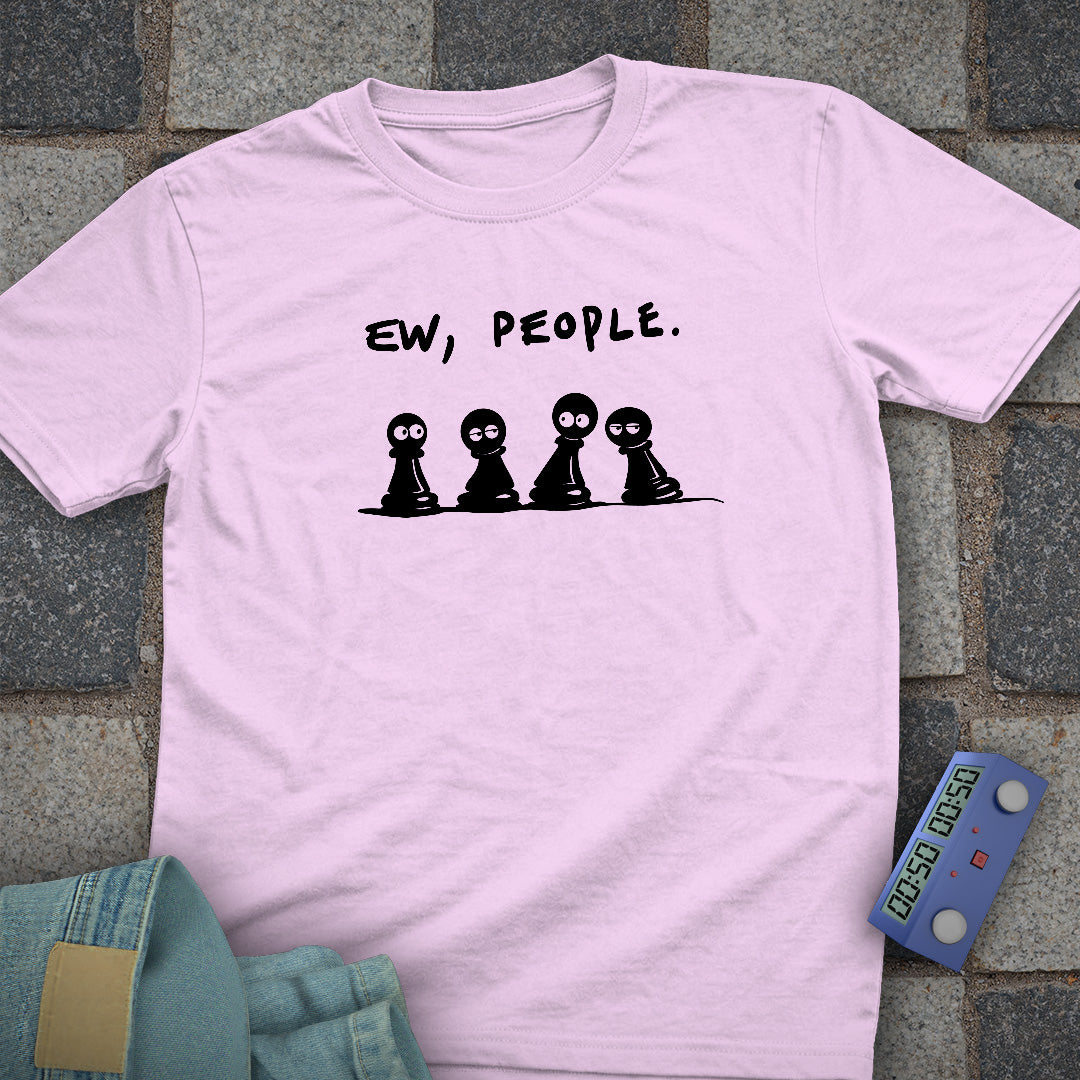 Anti Social Pawns Chess T-Shirt