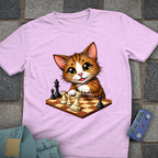 Cat playing Chess T-Shirt