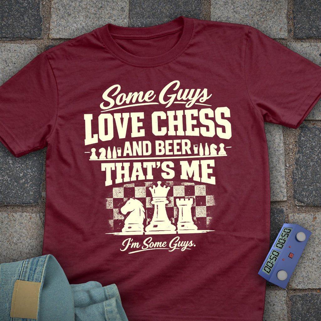 Guy's Chess Beer T-Shirt