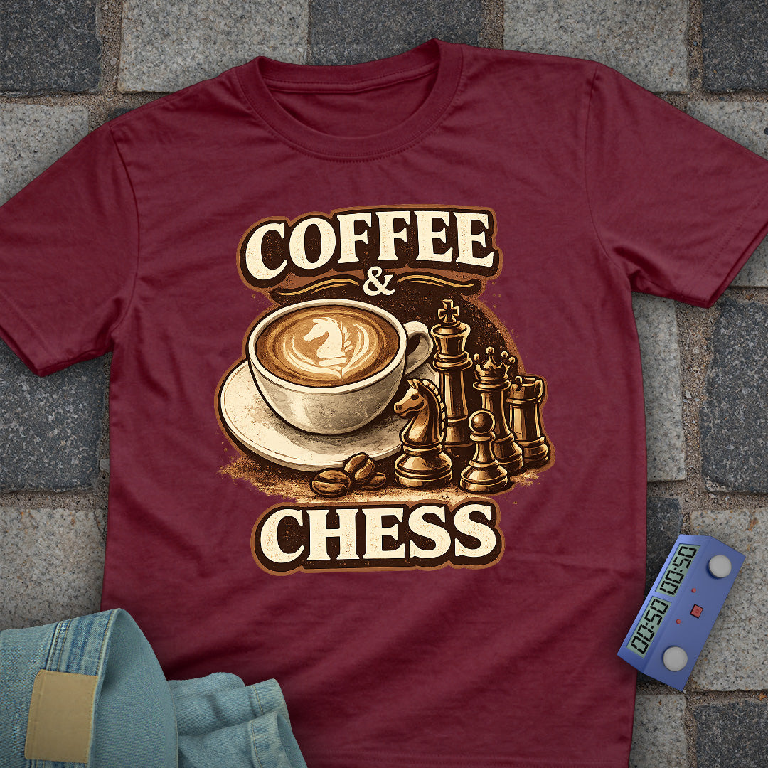Coffee and Chess T-Shirt