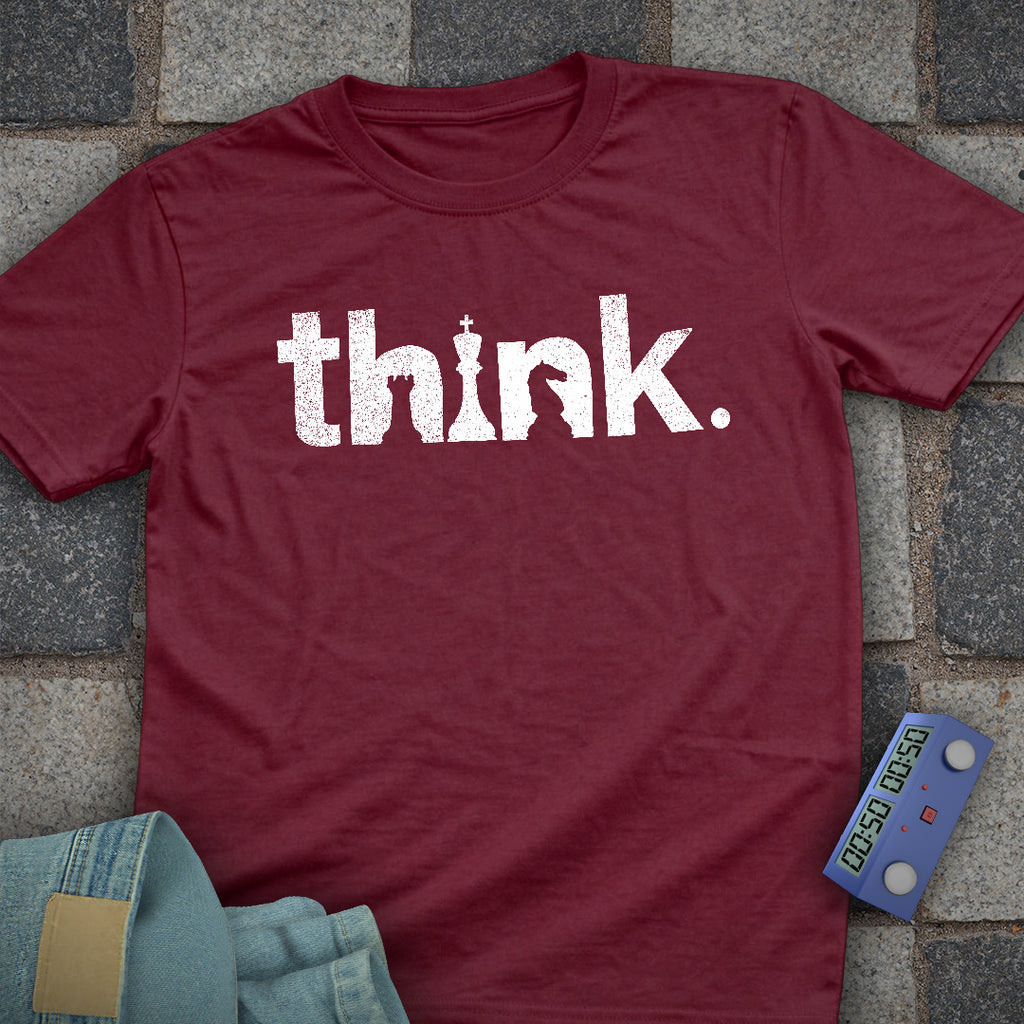 Think Shapes Chess T-Shirt
