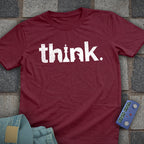 Think Shapes Chess T-Shirt